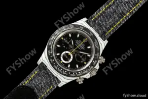 Rolex - Daytona 40mm DIW "Striker" Edition Unique Watch White Carbon Fiber FC/NY Black Dial DIWF SH4130