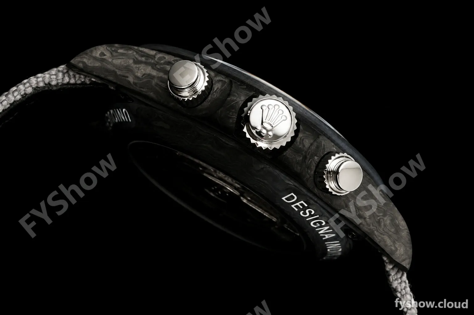 Rolex - Daytona DIW "Avia Grey" Edition 40mm Black Carbon Fiber/NY Grey/Arabic Dial DIWF SH4130 - Image 5