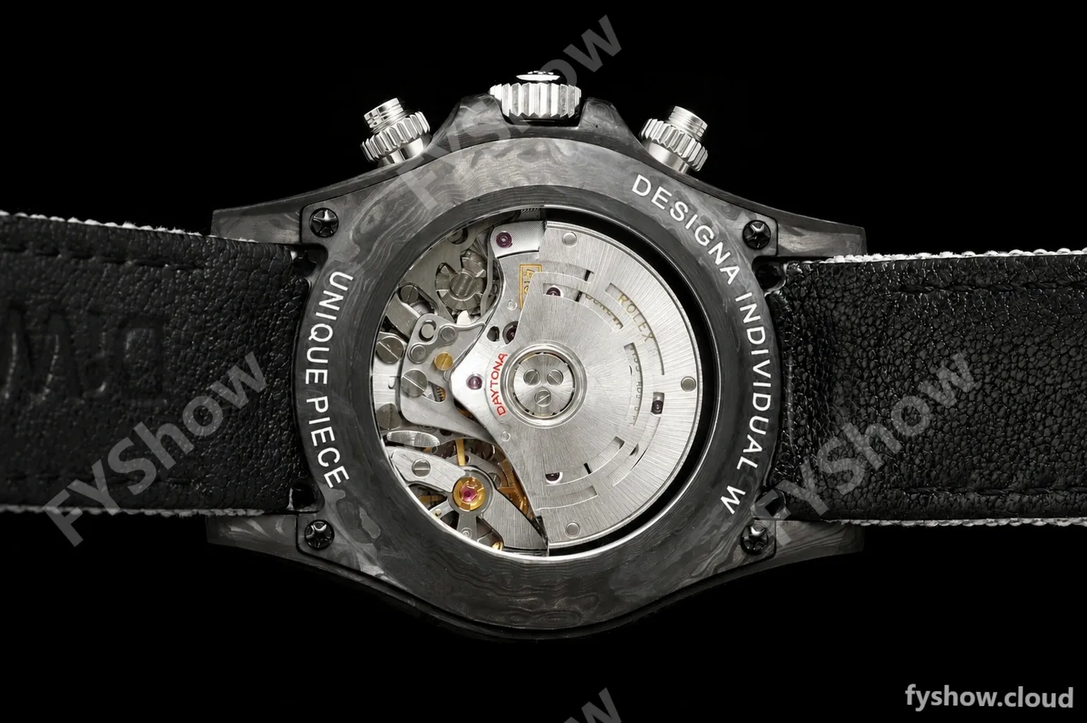 Rolex - Daytona DIW "Avia Grey" Edition 40mm Black Carbon Fiber/NY Grey/Arabic Dial DIWF SH4130 - Image 8