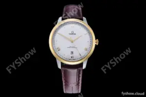 Omega - De Ville Prestige YG/SS/LE White MKF A8800