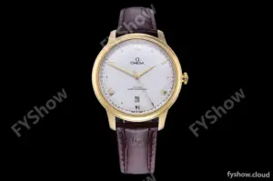 Omega - De Ville Prestige YG/LE Wht-G/Dia MKF A8800