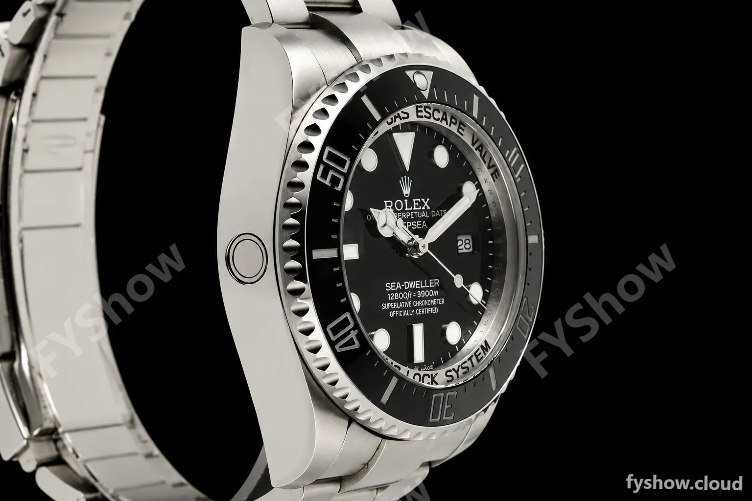 Rolex - Deepsea 126660 44mm 904L Oys SS/SS Black Dial QF VR3235 - Image 2