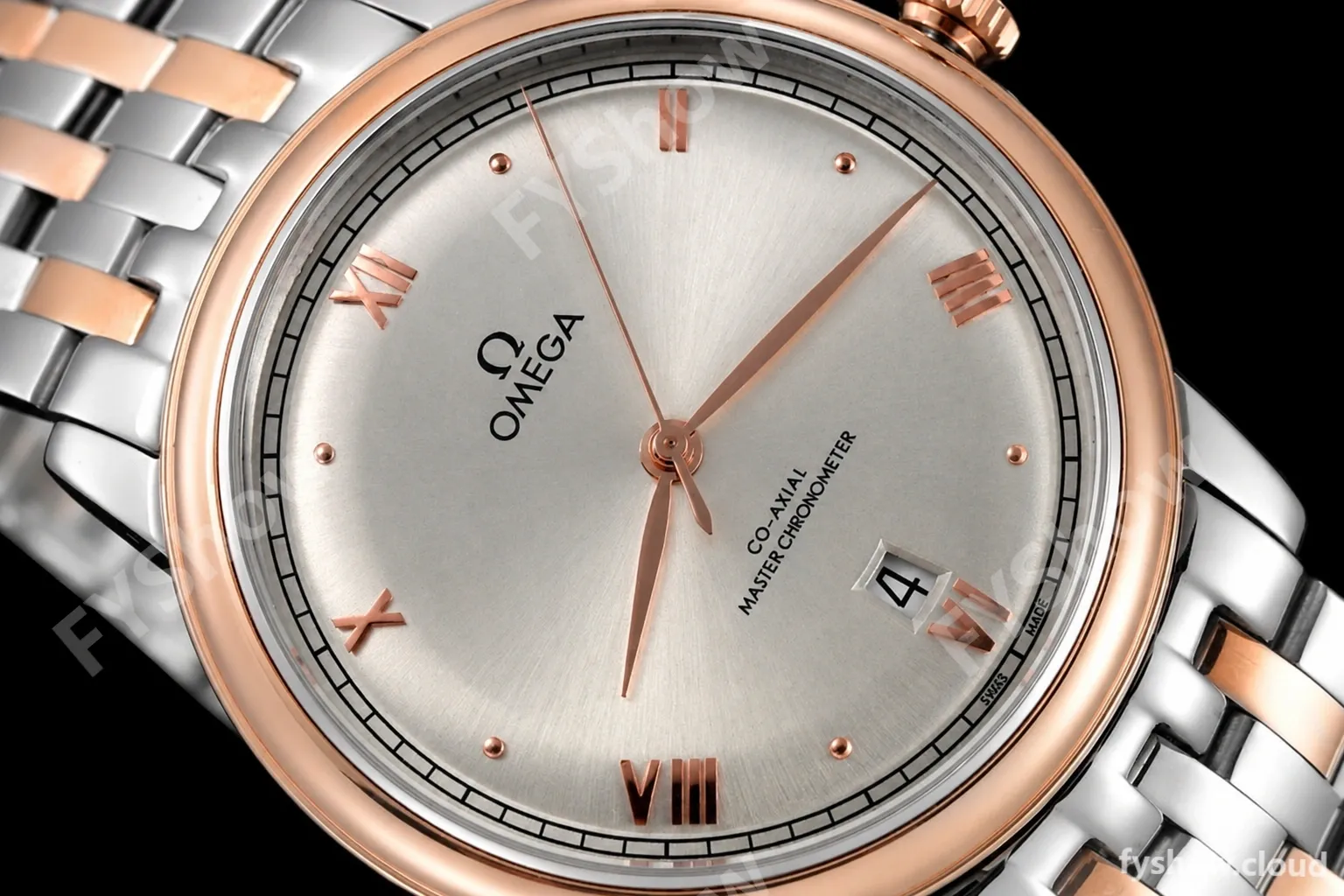 Omega - De Ville Prestige 40mm RG/SS Silver BLSF A8800 - Image 4