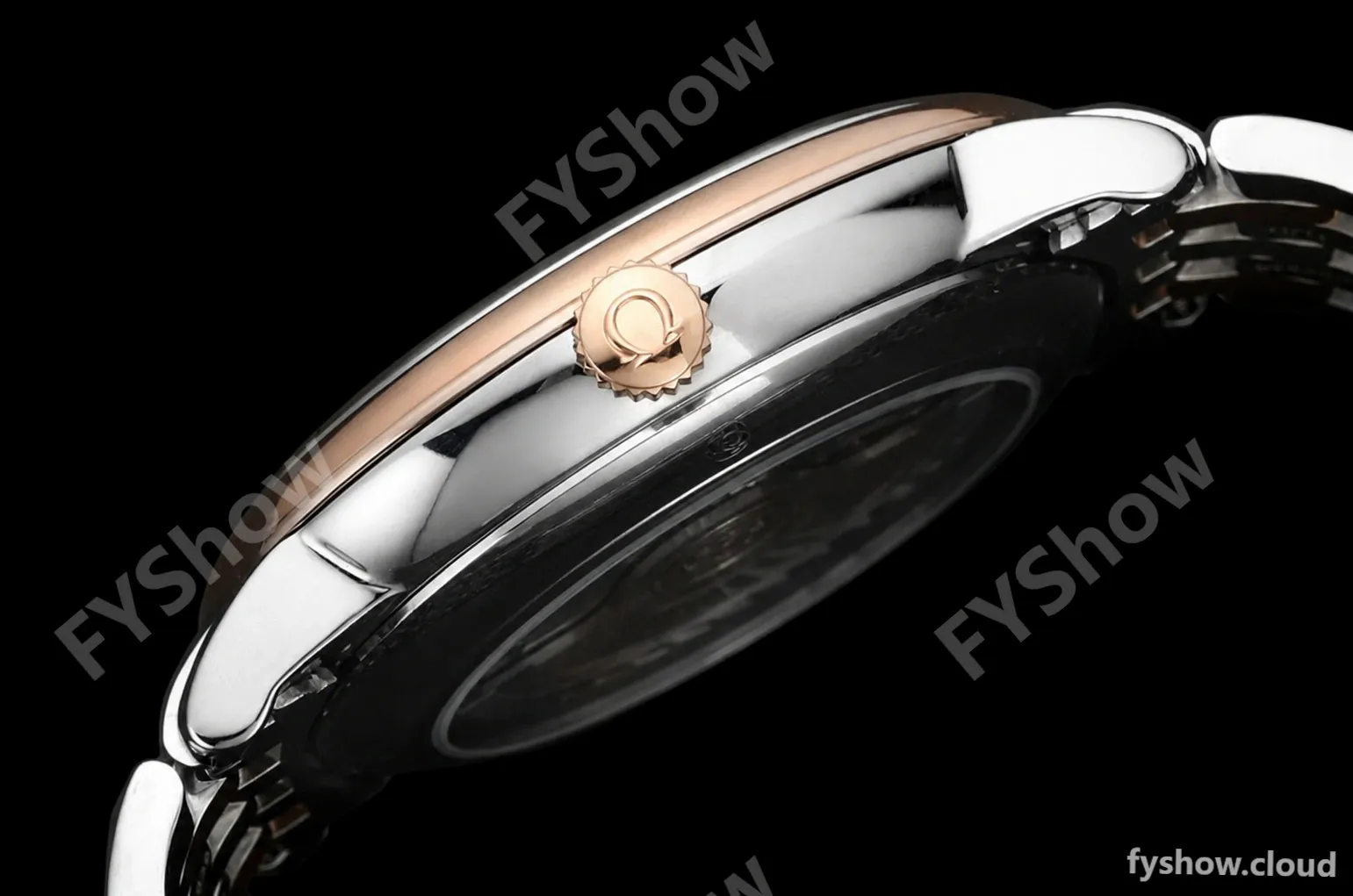 Omega - De Ville Prestige 40mm RG/SS Silver BLSF A8800 - Image 8