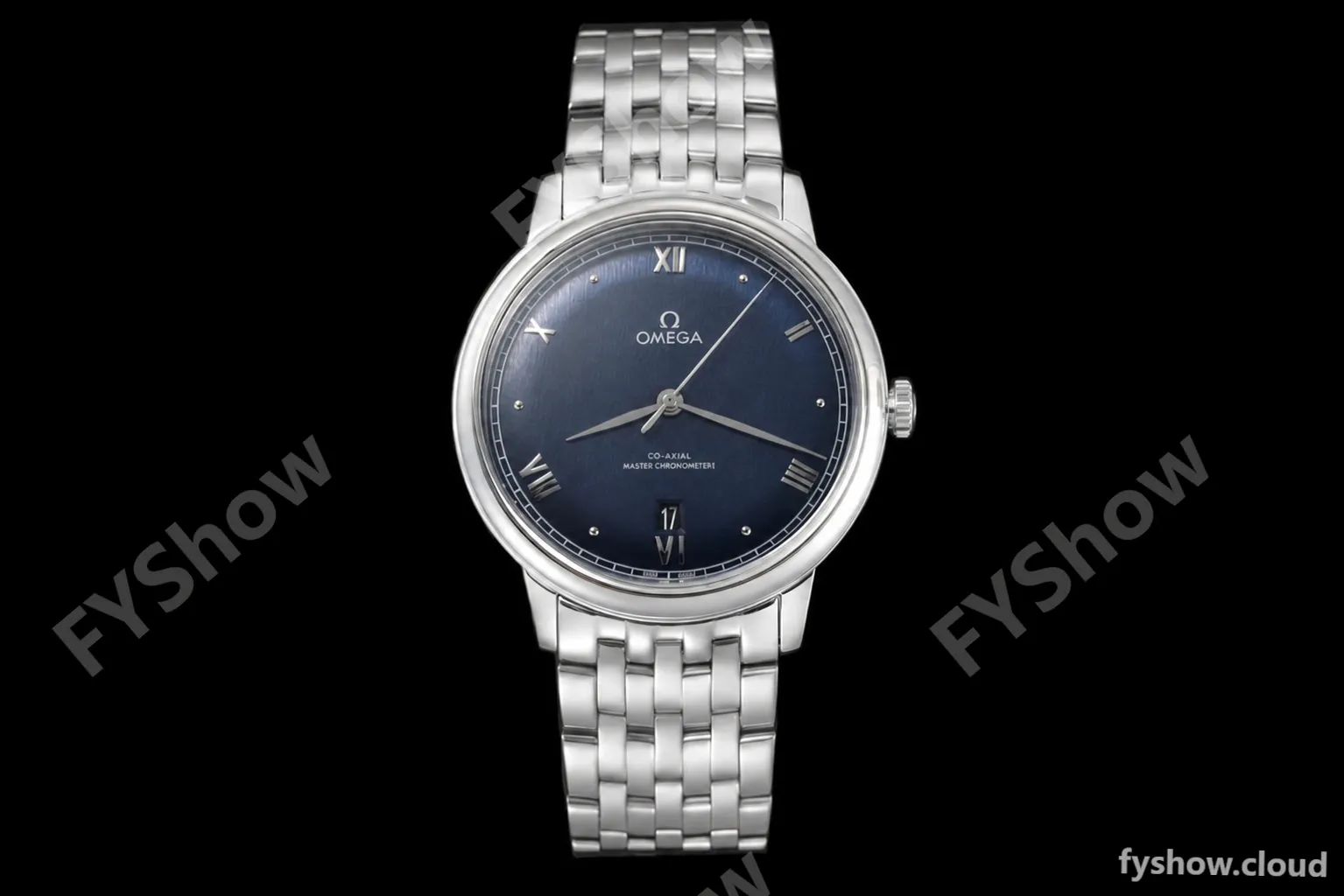 Omega - De Ville Prestige 40mm SS/SS Navy BLSF A8800