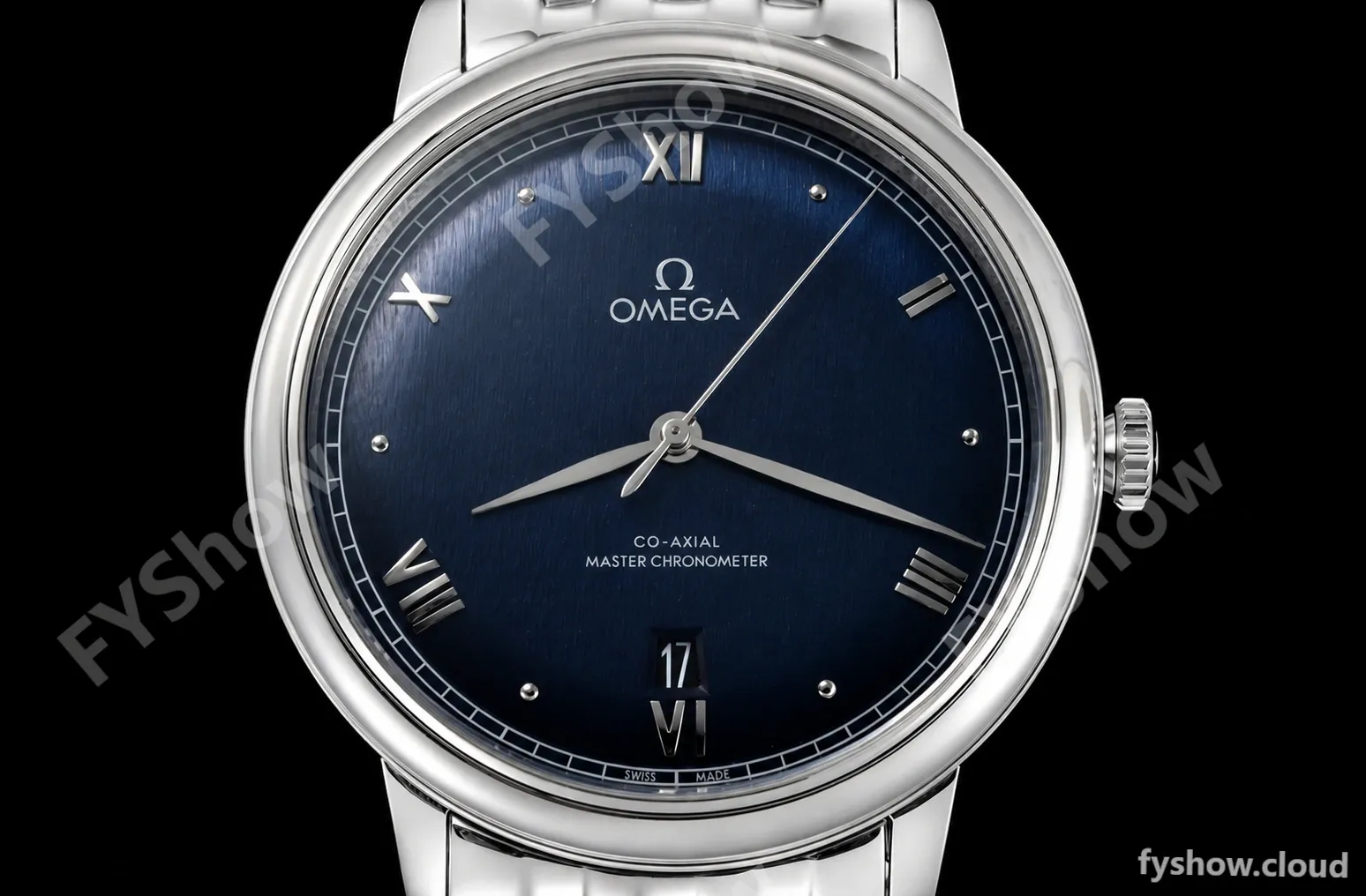 Omega - De Ville Prestige 40mm SS/SS Navy BLSF A8800 - Image 2