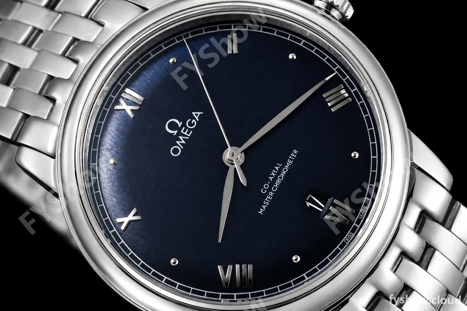 Omega - De Ville Prestige 40mm SS/SS Navy BLSF A8800 - Image 4
