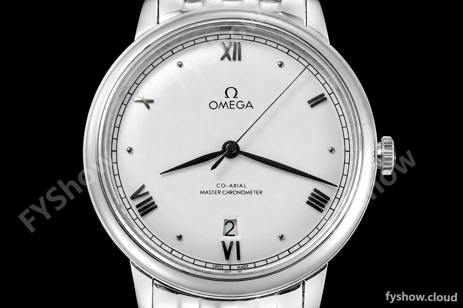 Omega - De Ville Prestige 40mm SS/SS White BLSF A8800 - Image 2