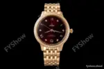 Omega - De Ville Prestige Ladies 34mm RG/RG Dia/Rmn Brown VSF A8800