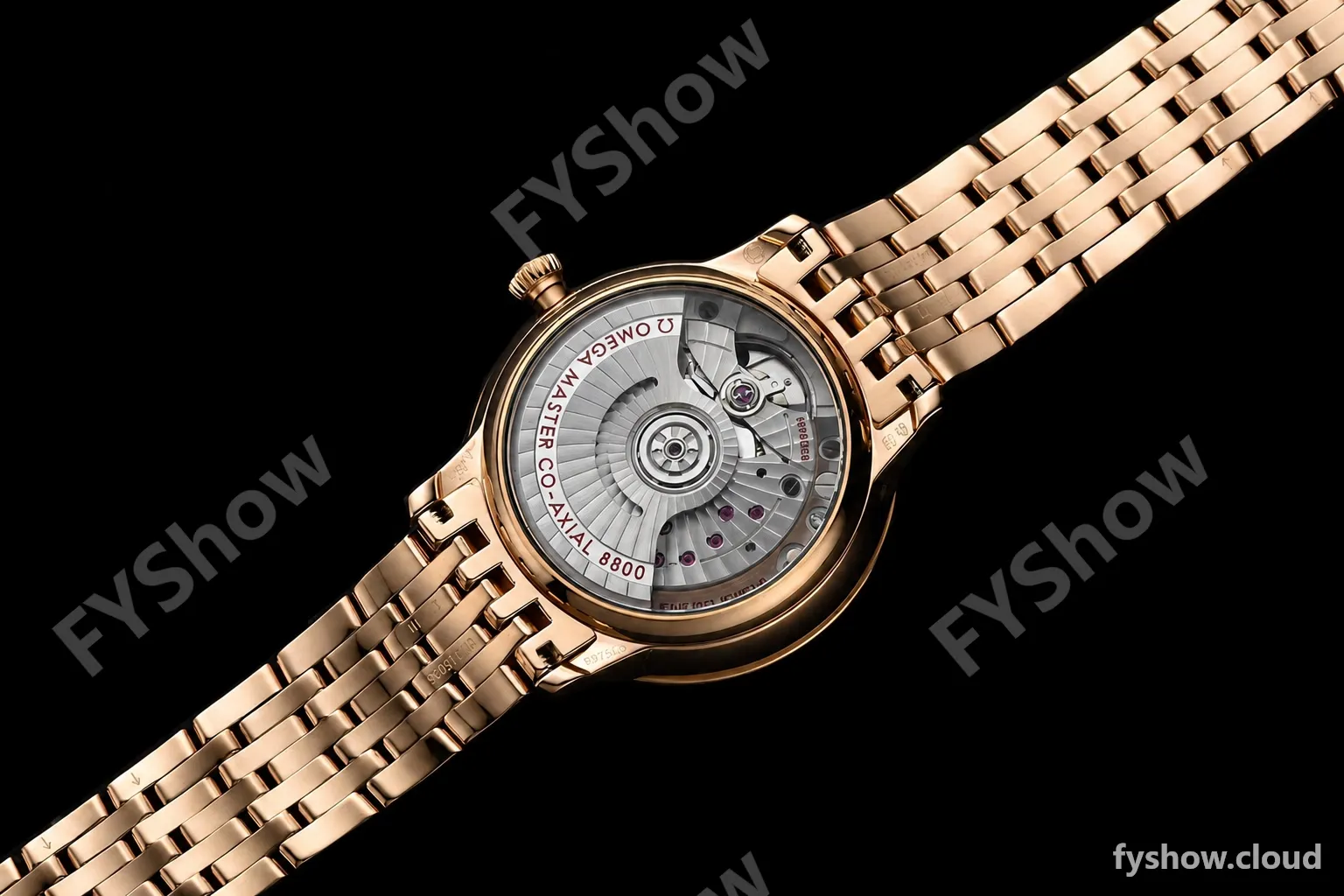 Omega - De Ville Prestige Ladies 34mm RG/RG Dia/Rmn Brown VSF A8800 - Image 16