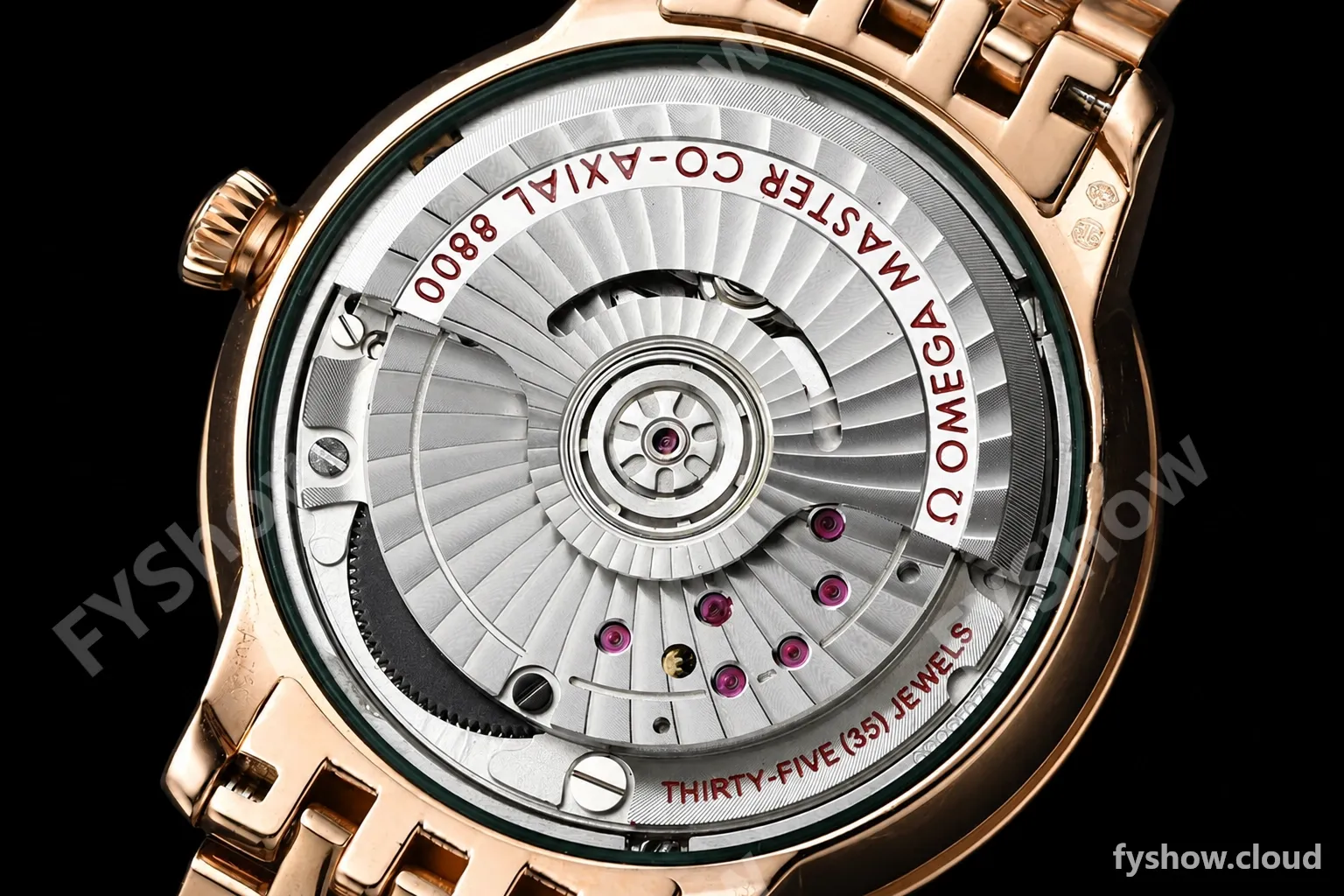 Omega - De Ville Prestige Ladies 34mm RG/RG Dia/Rmn Brown VSF A8800 - Image 22