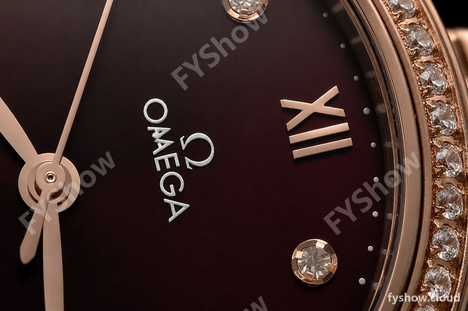 Omega - De Ville Prestige Ladies 34mm RG/RG Dia/Rmn Brown VSF A8800 - Image 30