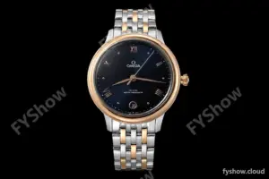 Omega - De Ville Prestige Ladies 34mm SS/RG Blue VSF A8800