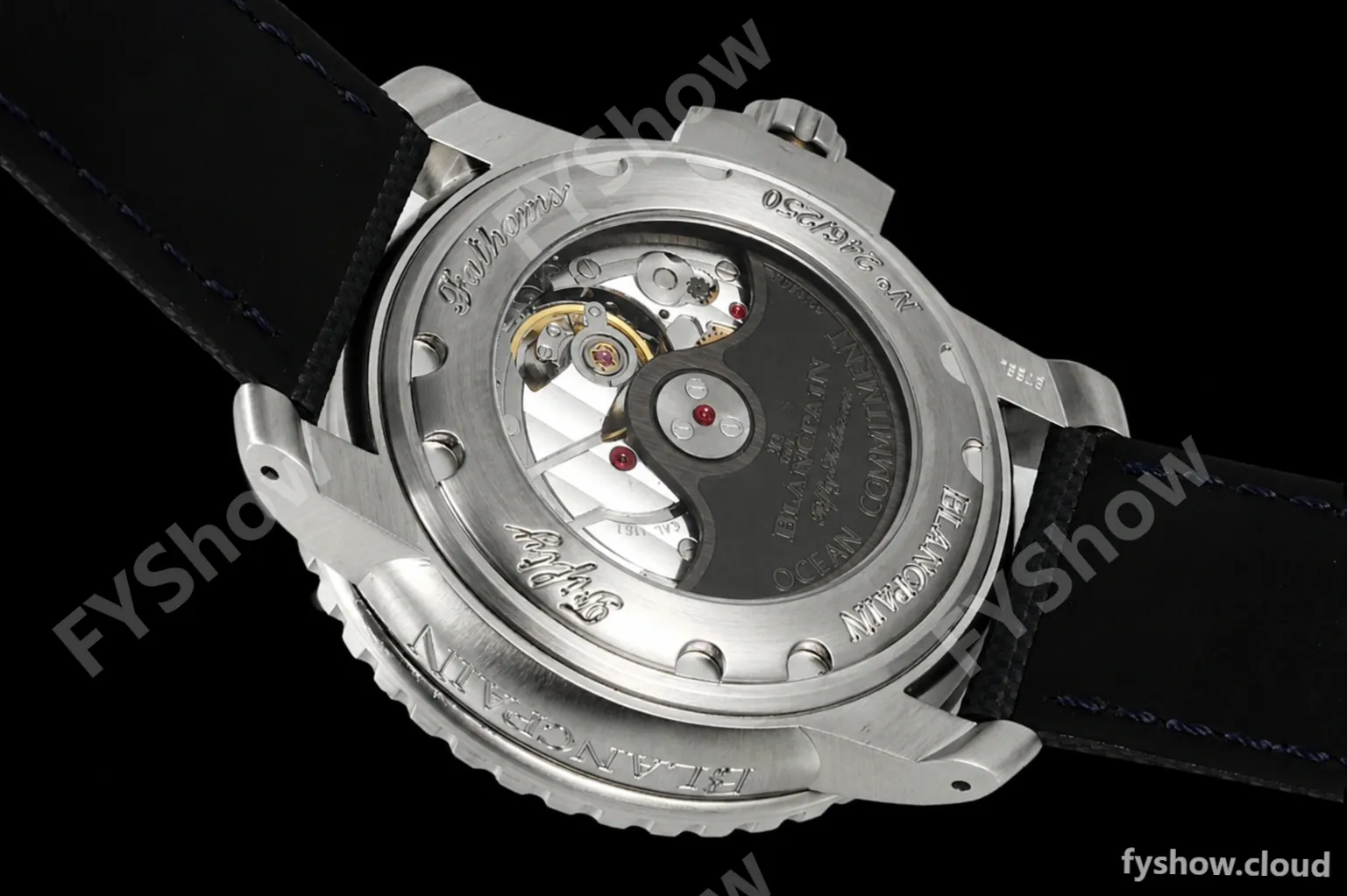 Blancpain - Fifty Fathoms 5008 Ocean Commitment III 40mm SS/NY Blue ZF A1151 - Image 9