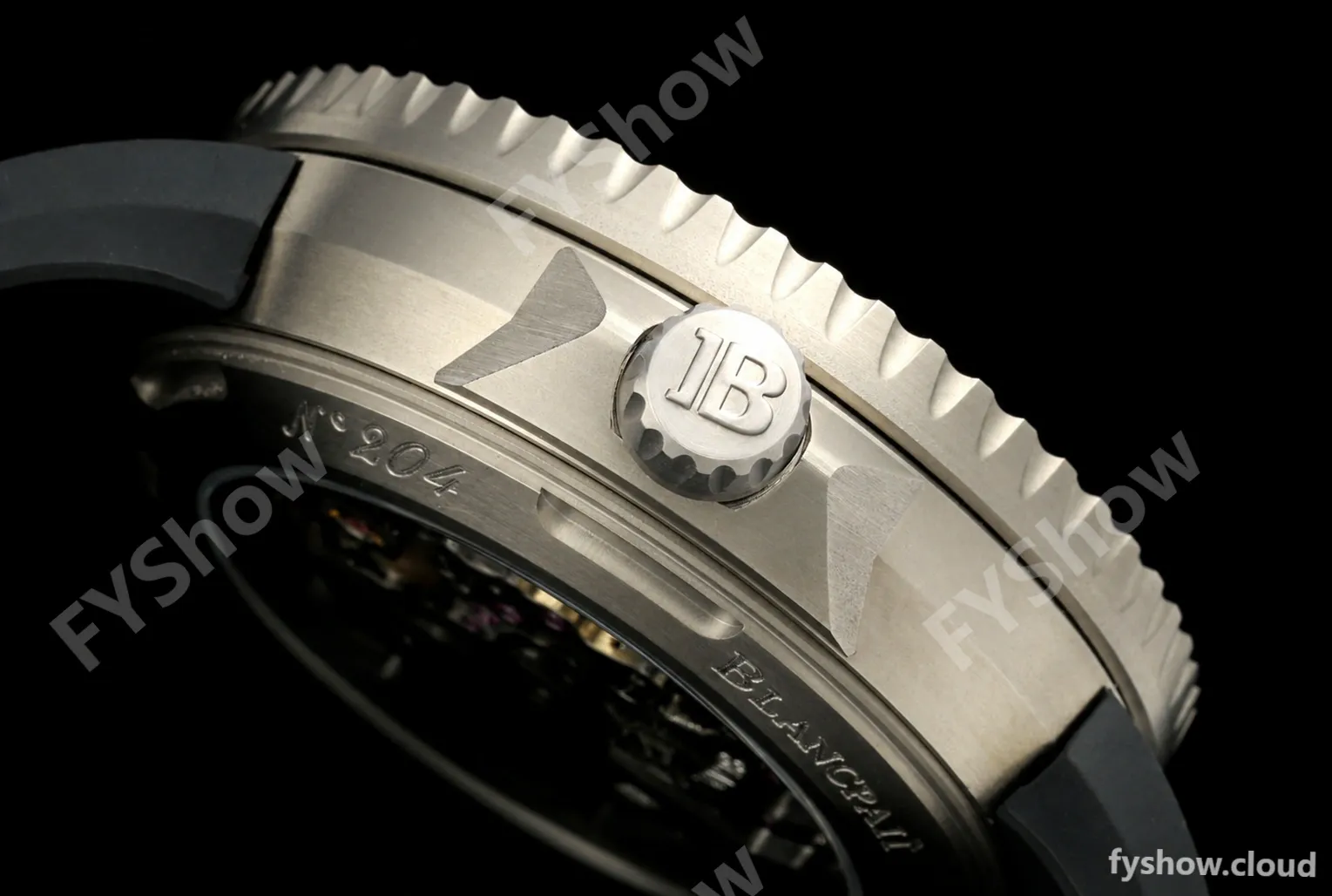 Blancpain - Fifty Fathoms Tech Ocean Commitment IV 5029A 45mm Titanium CER/RU Black Dial DDF Cal.1315A Mod - Image 2