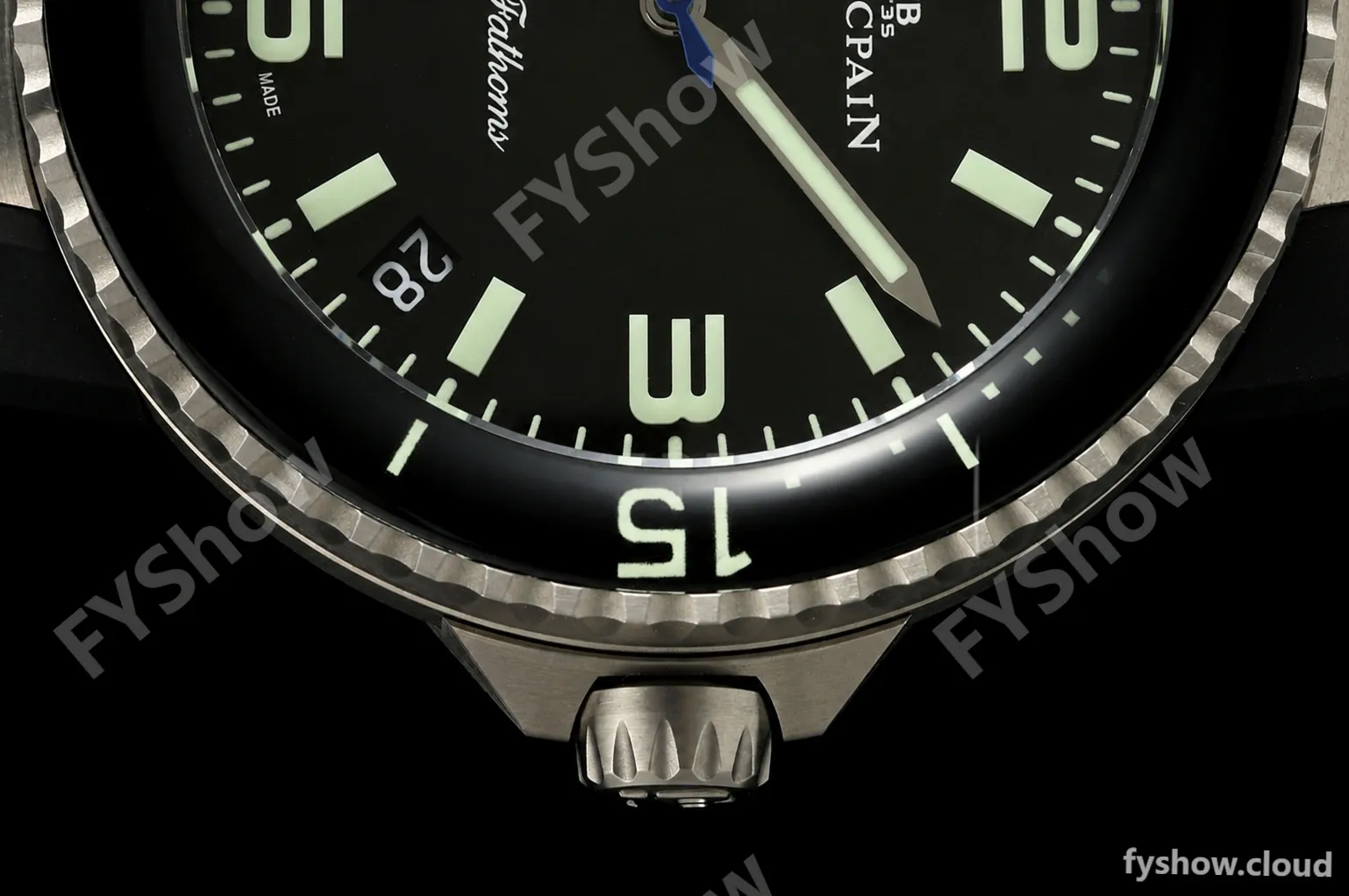 Blancpain - Fifty Fathoms Tech Ocean Commitment IV 5029A 45mm Titanium CER/RU Black Dial DDF Cal.1315A Mod - Image 20