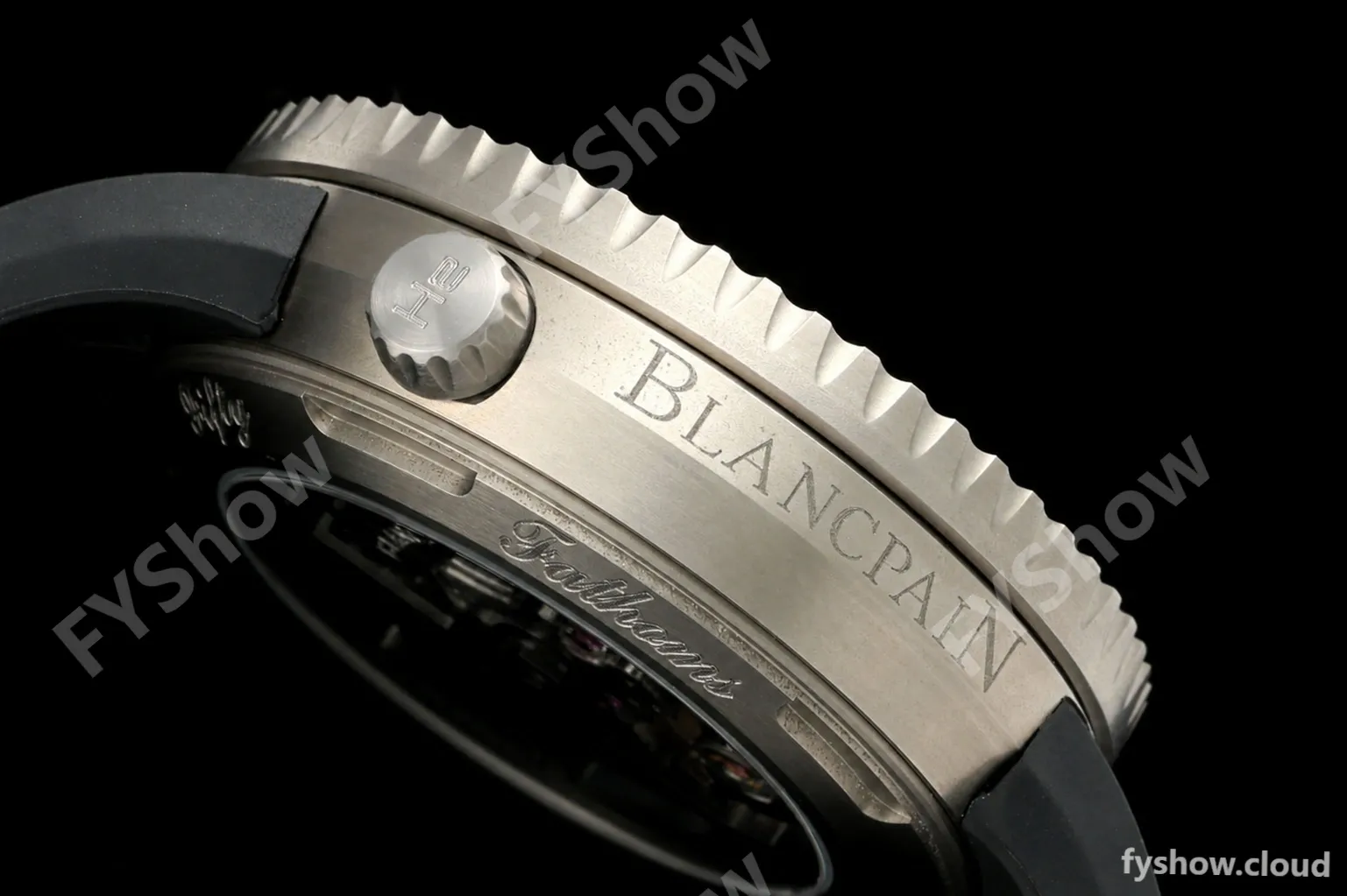 Blancpain - Fifty Fathoms Tech Ocean Commitment IV 5029A 45mm Titanium CER/RU Black Dial DDF Cal.1315A Mod - Image 3