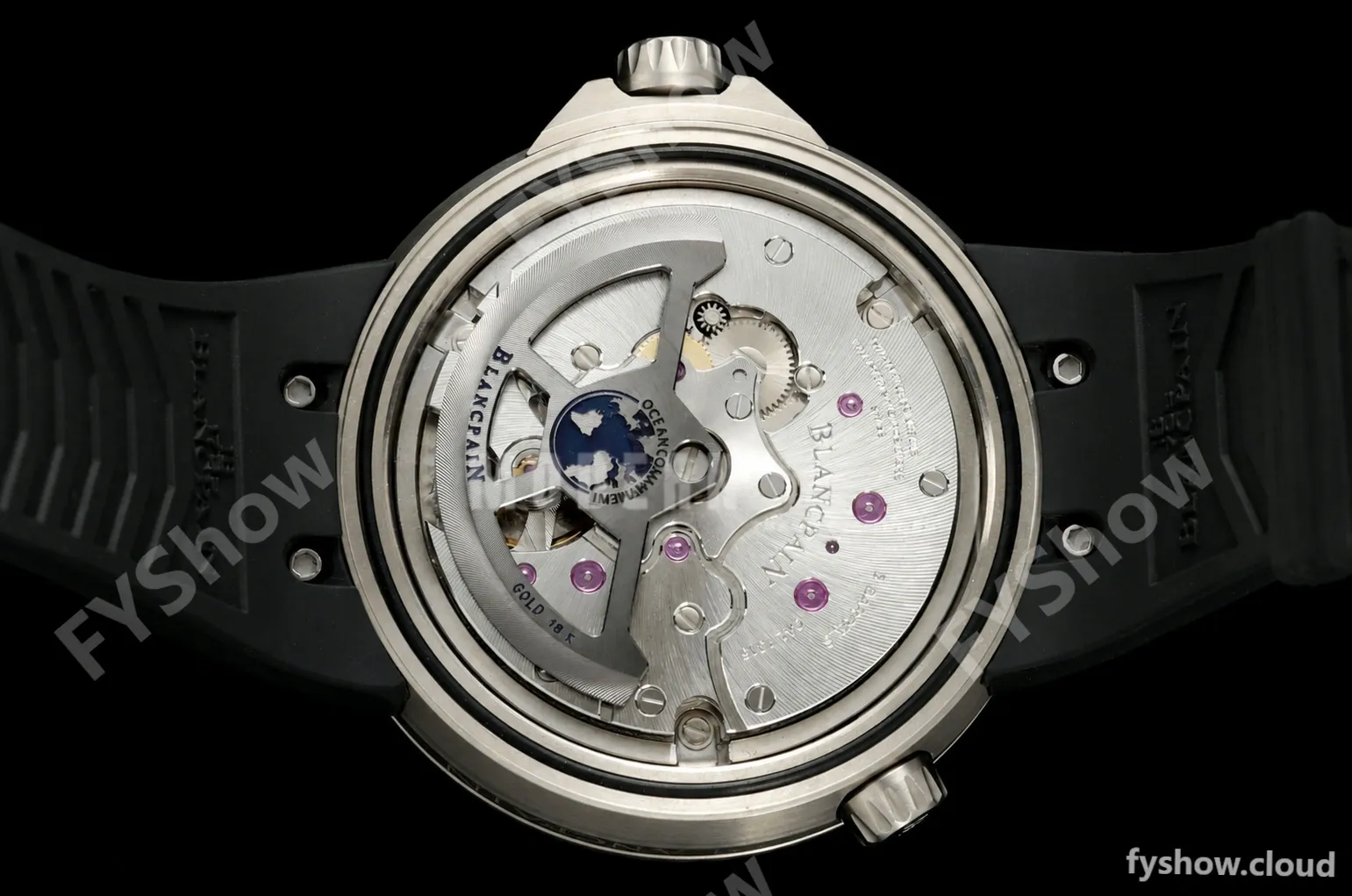 Blancpain - Fifty Fathoms Tech Ocean Commitment IV 5029A 45mm Titanium CER/RU Black Dial DDF Cal.1315A Mod - Image 5