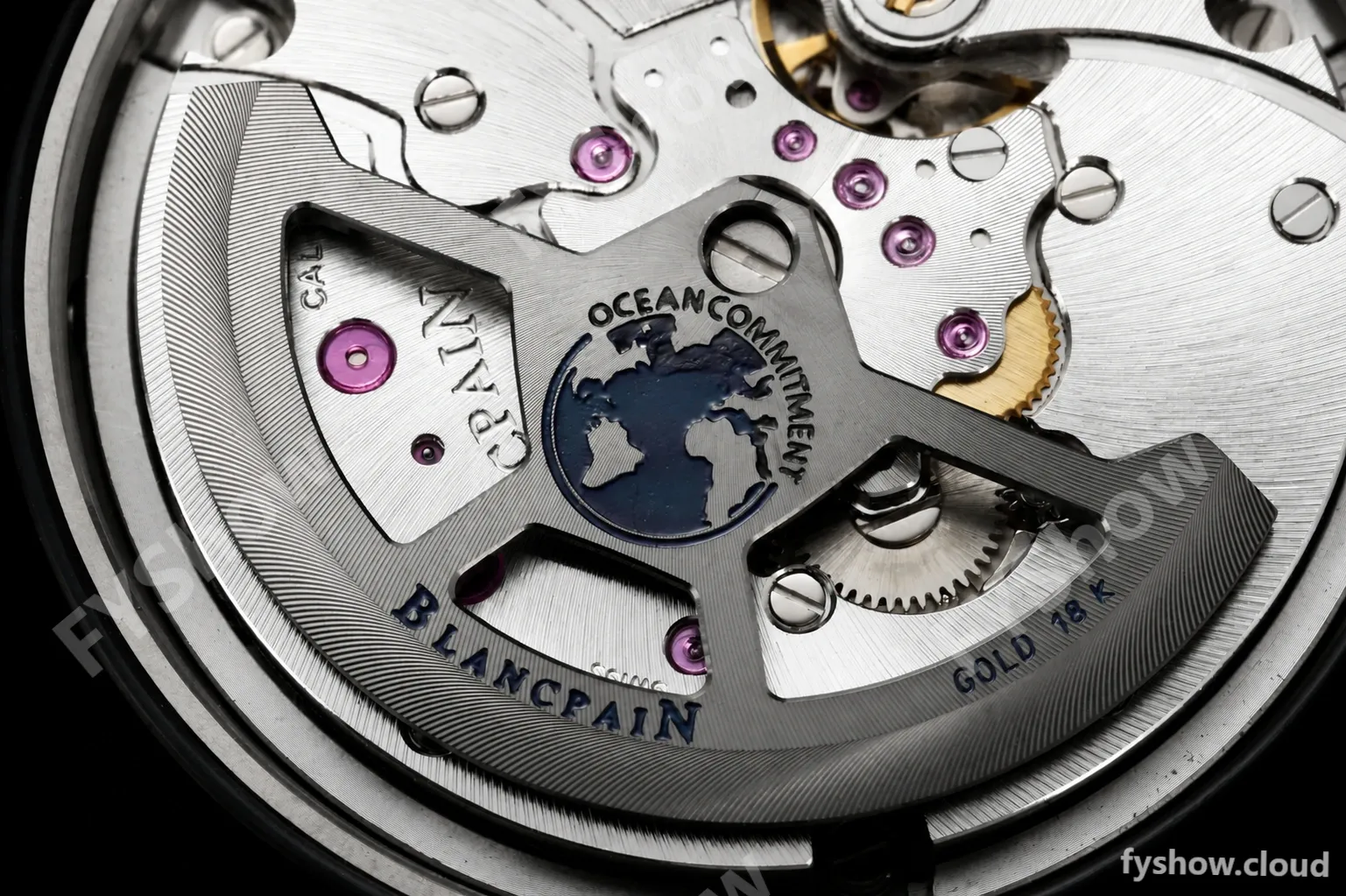 Blancpain - Fifty Fathoms Tech Ocean Commitment IV 5029A 45mm Titanium CER/RU Black Dial DDF Cal.1315A Mod - Image 8