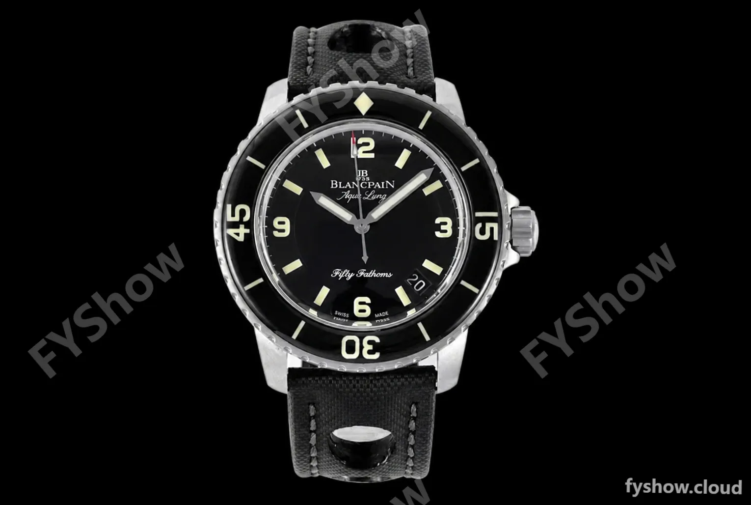 Blancpain - Fifty Fathoms Black SS/NY Black V2 ZF Asia 23J
