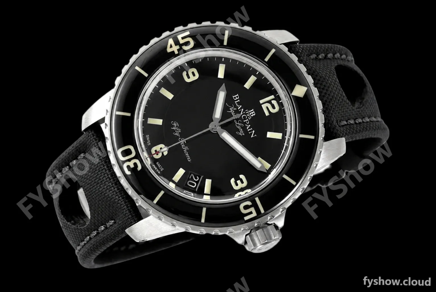 Blancpain - Fifty Fathoms Black SS/NY Black V2 ZF Asia 23J - Image 16
