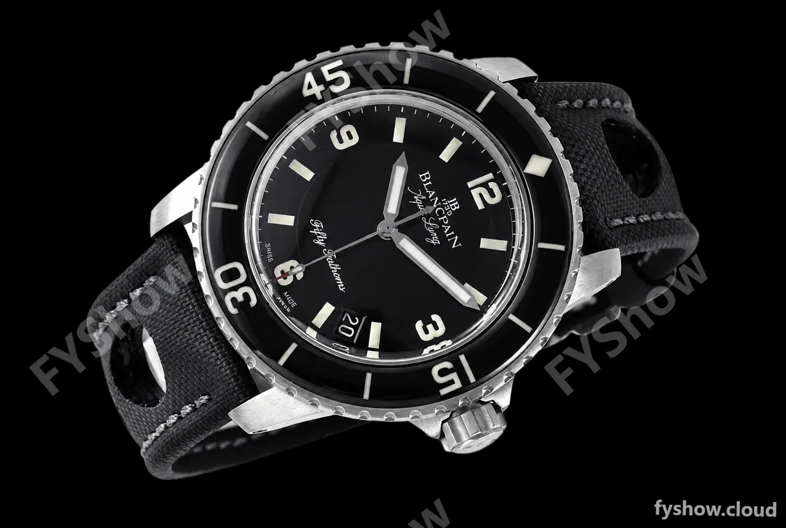 Blancpain - Fifty Fathoms Black SS/NY Black V2 ZF Asia 23J - Image 15