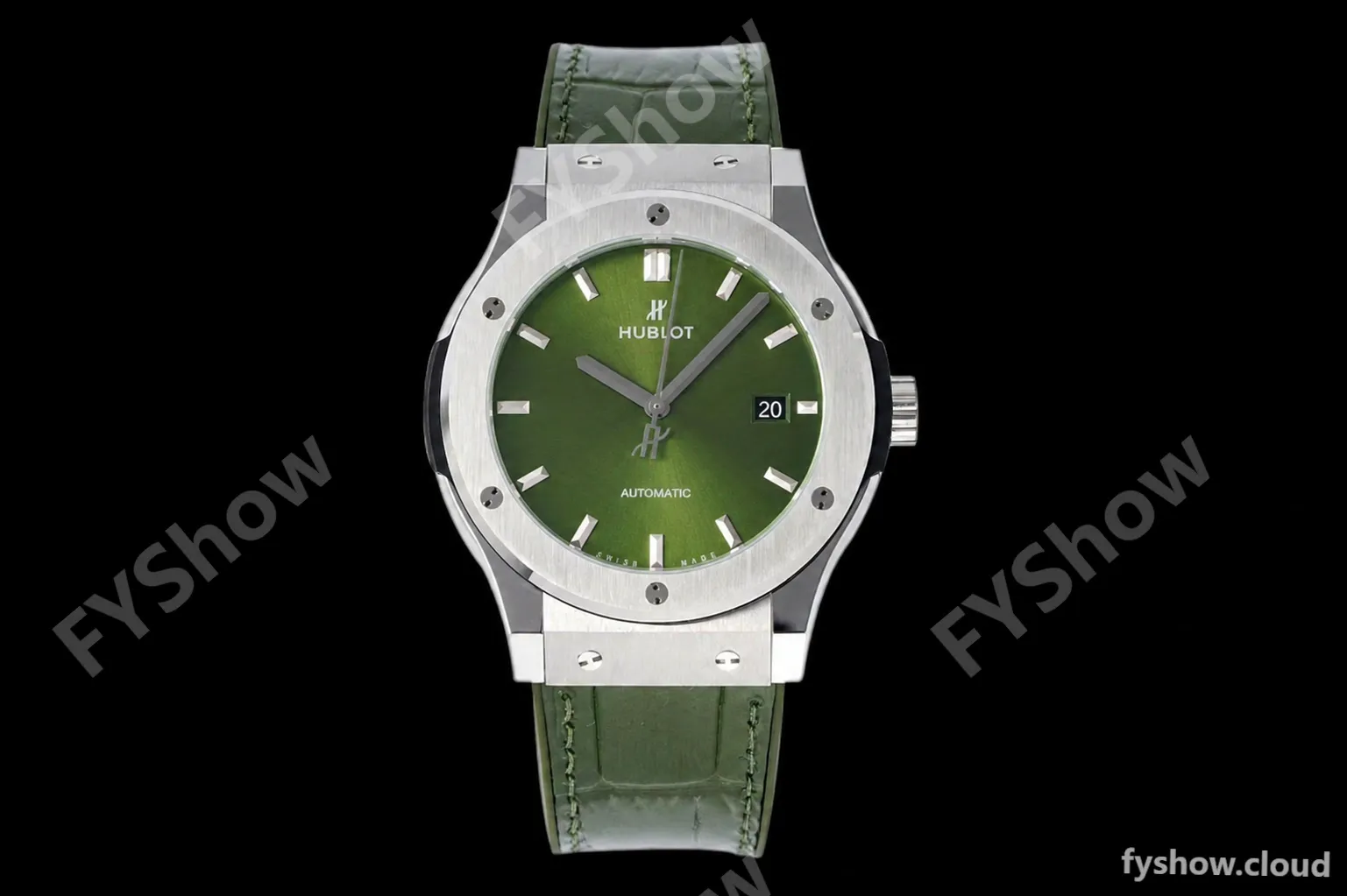 Hublot - Classic Fusion Automaic 42mm SS/LE Green JJ+F A1110