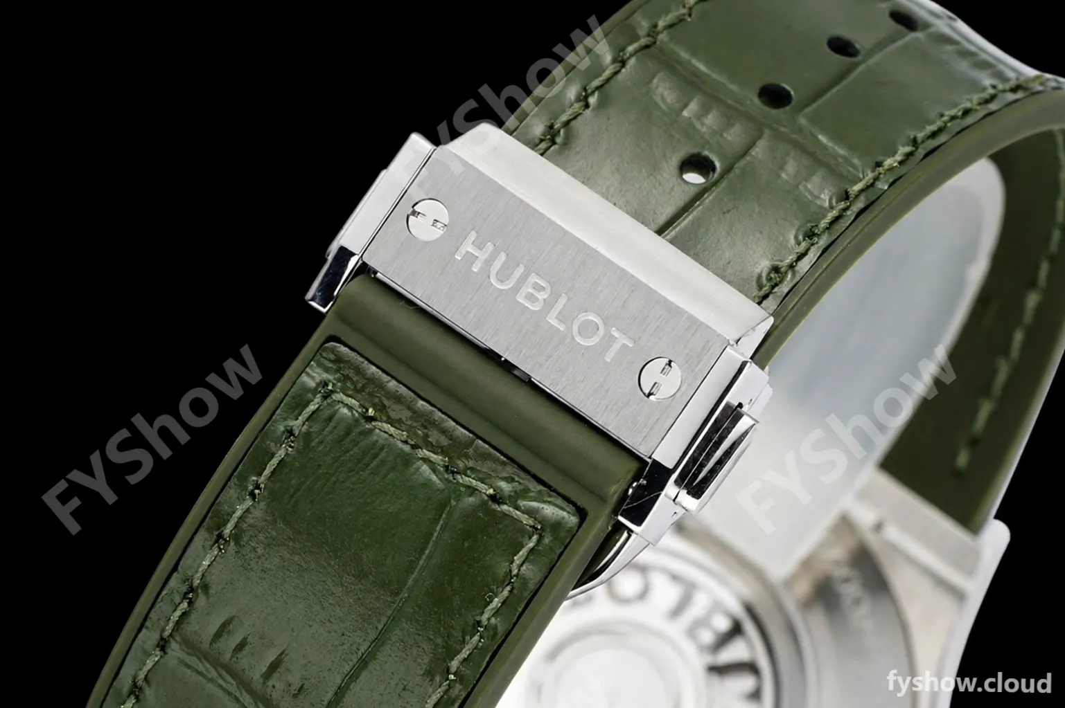 Hublot - Classic Fusion Automaic 42mm SS/LE Green JJ+F A1110 - Image 6