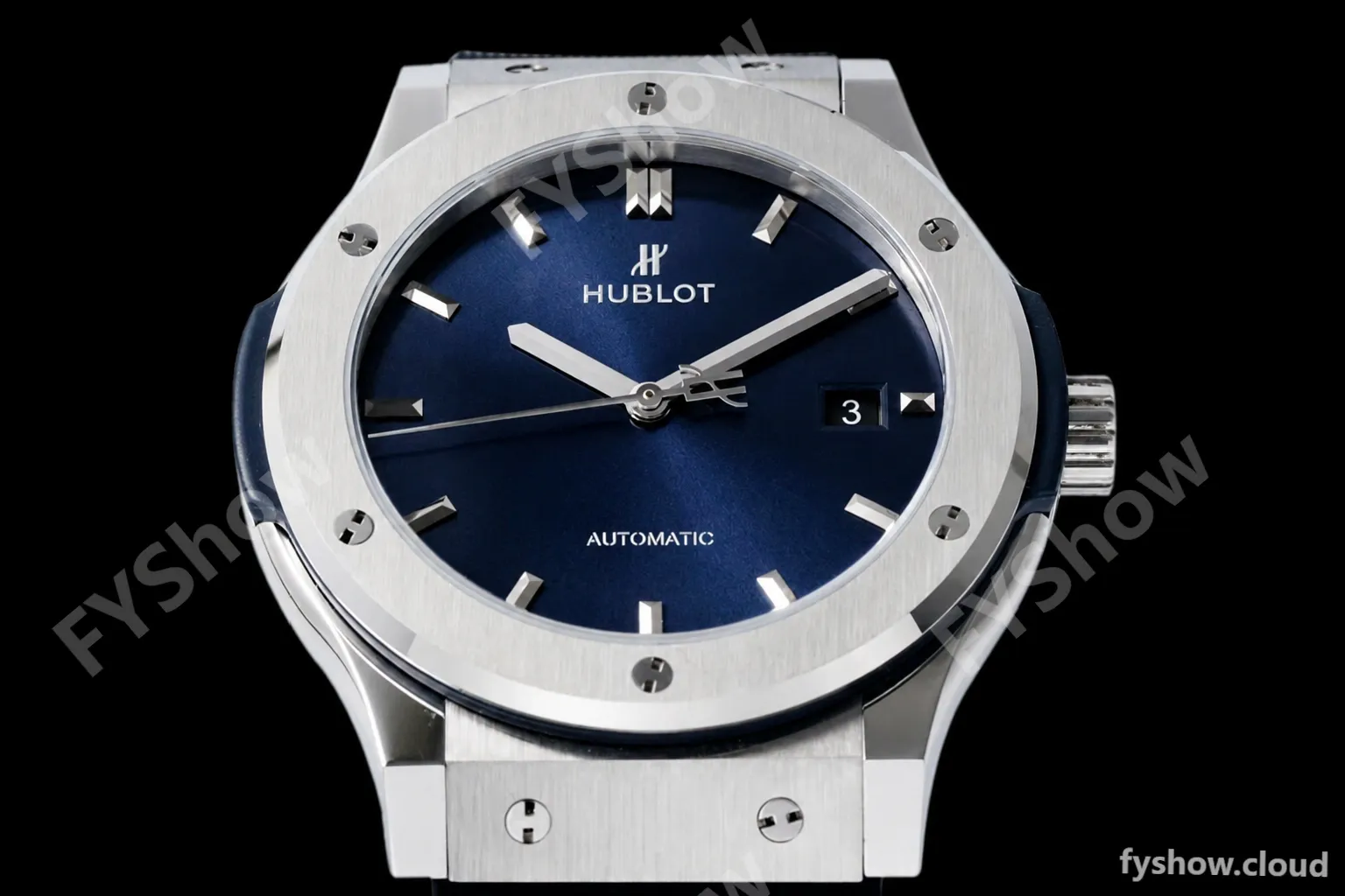 Hublot - Classic Fusion Automaic 42mm SS/RU Blue JJ+F A1110 - Image 5