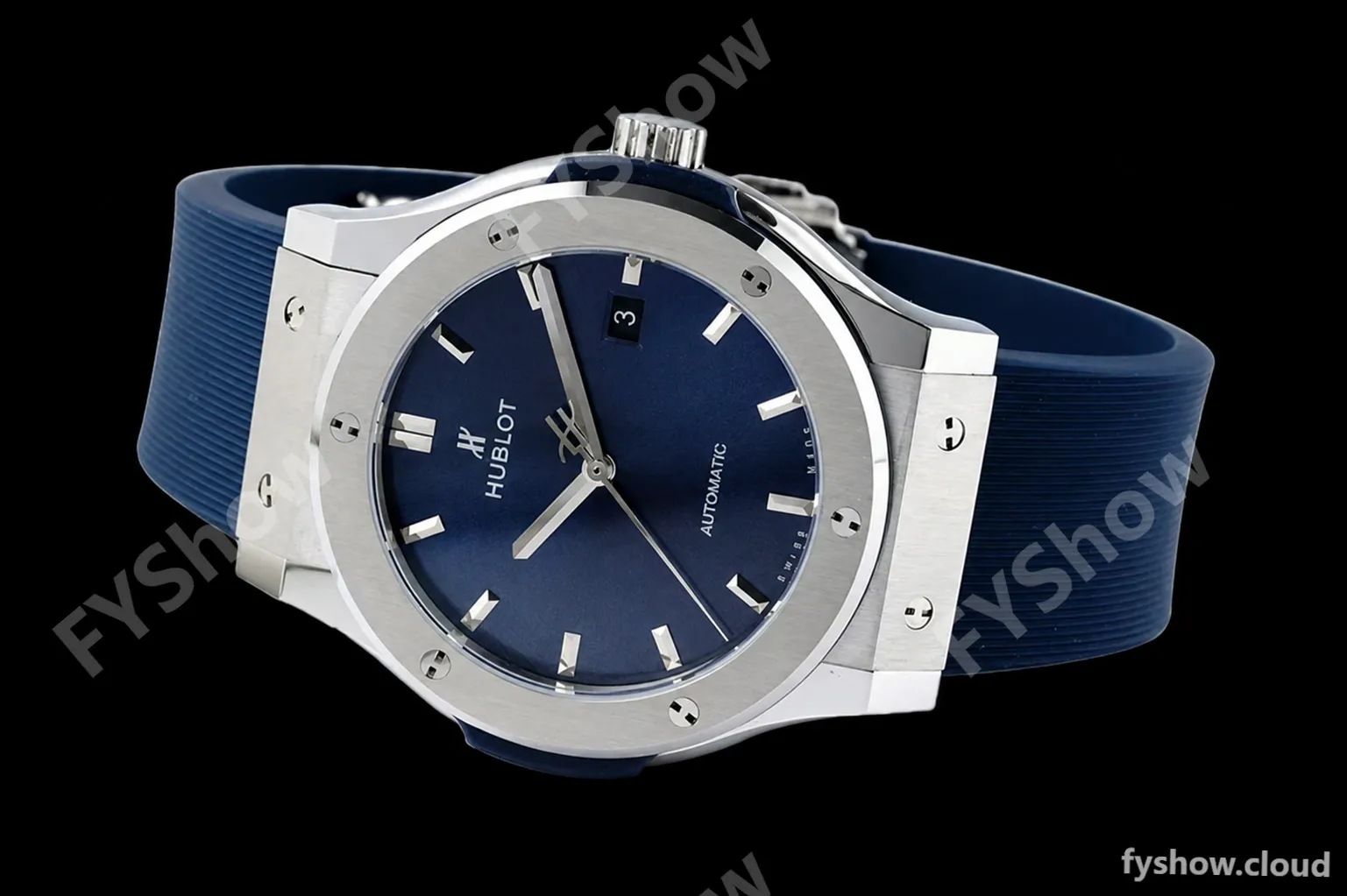 Hublot - Classic Fusion Automaic 42mm SS/RU Blue JJ+F A1110 - Image 7