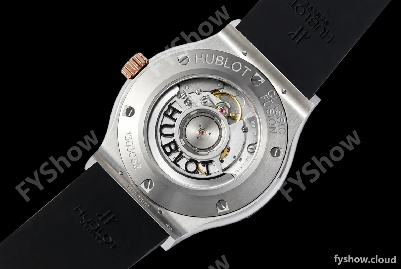 Hublot - Classic Fusion Automaic 42mm SS/RU BLK/RG JJ+F A1110 - Image 6