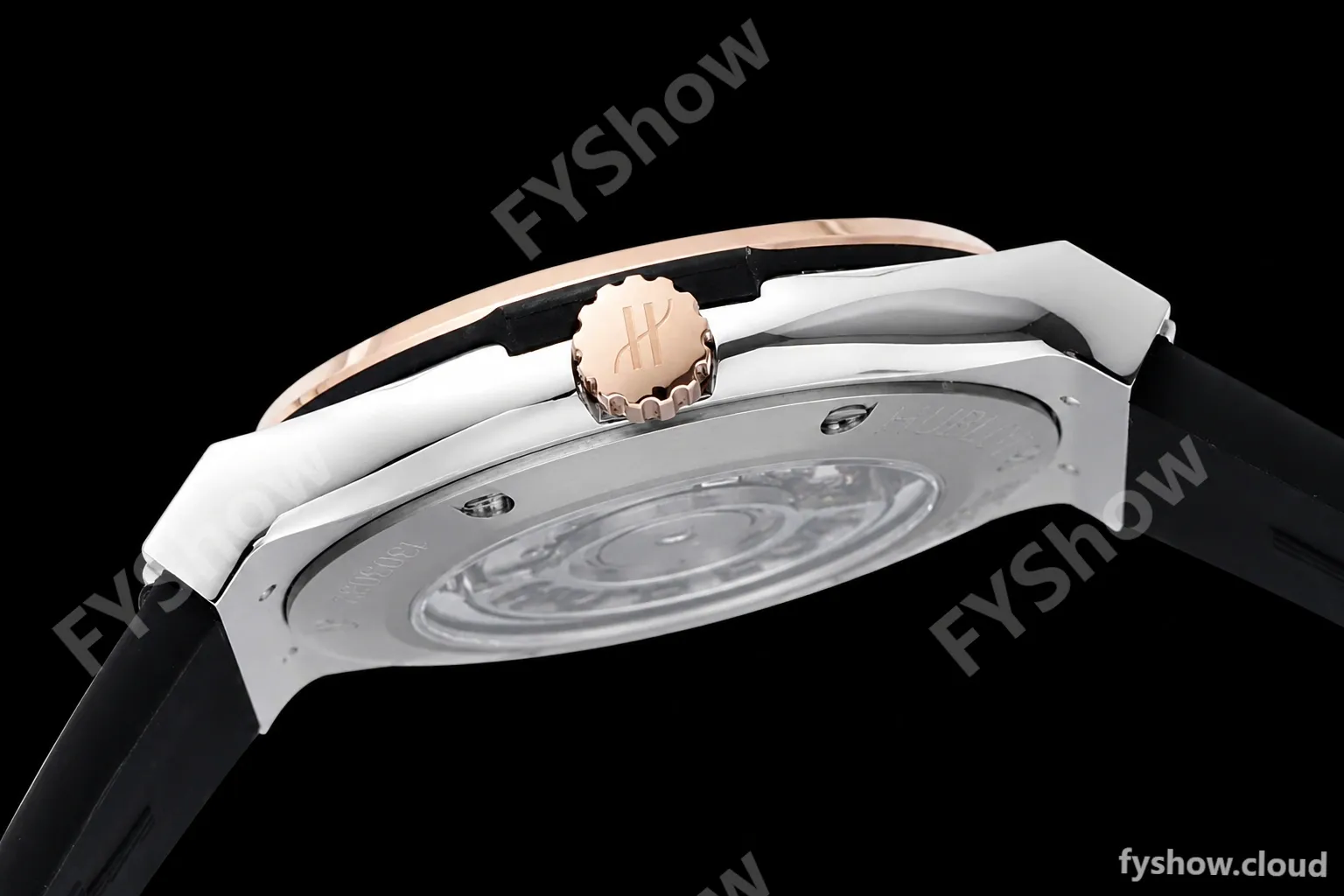 Hublot - Classic Fusion Automaic 42mm SS/RU BLK/RG JJ+F A1110 - Image 9