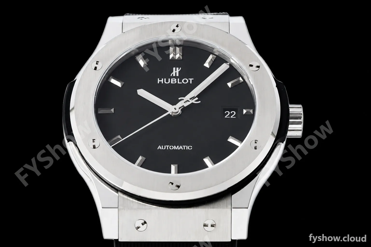 Hublot - Classic Fusion Automaic 42mm SS/RU Black JJ+F A1110 - Image 5