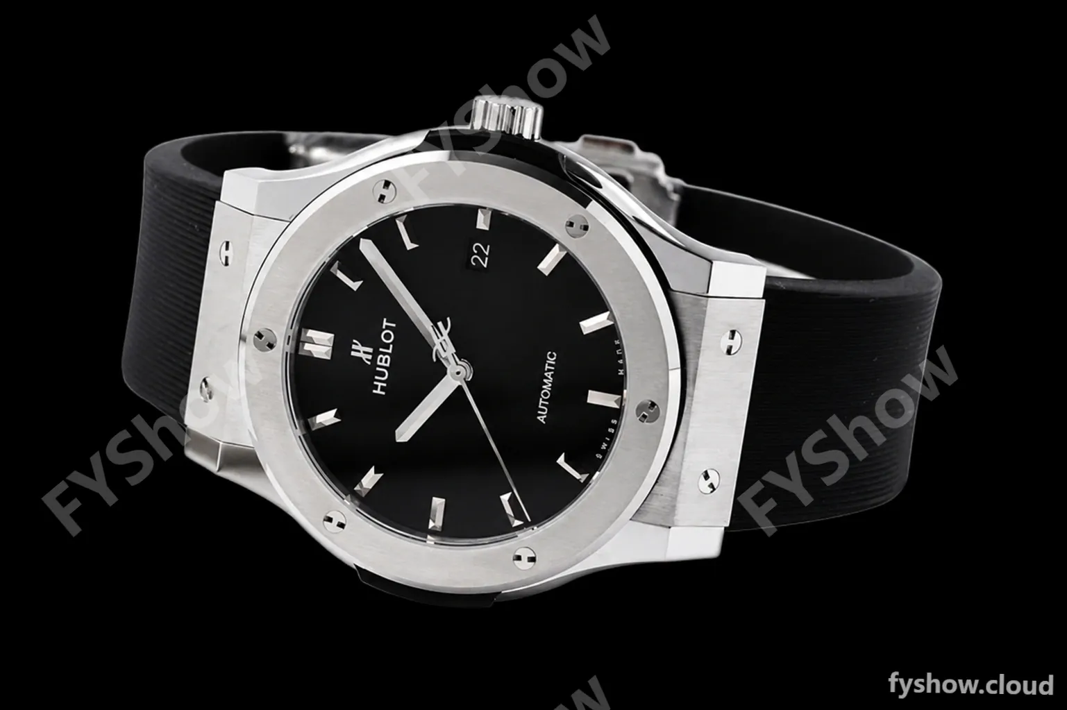 Hublot - Classic Fusion Automaic 42mm SS/RU Black JJ+F A1110 - Image 7