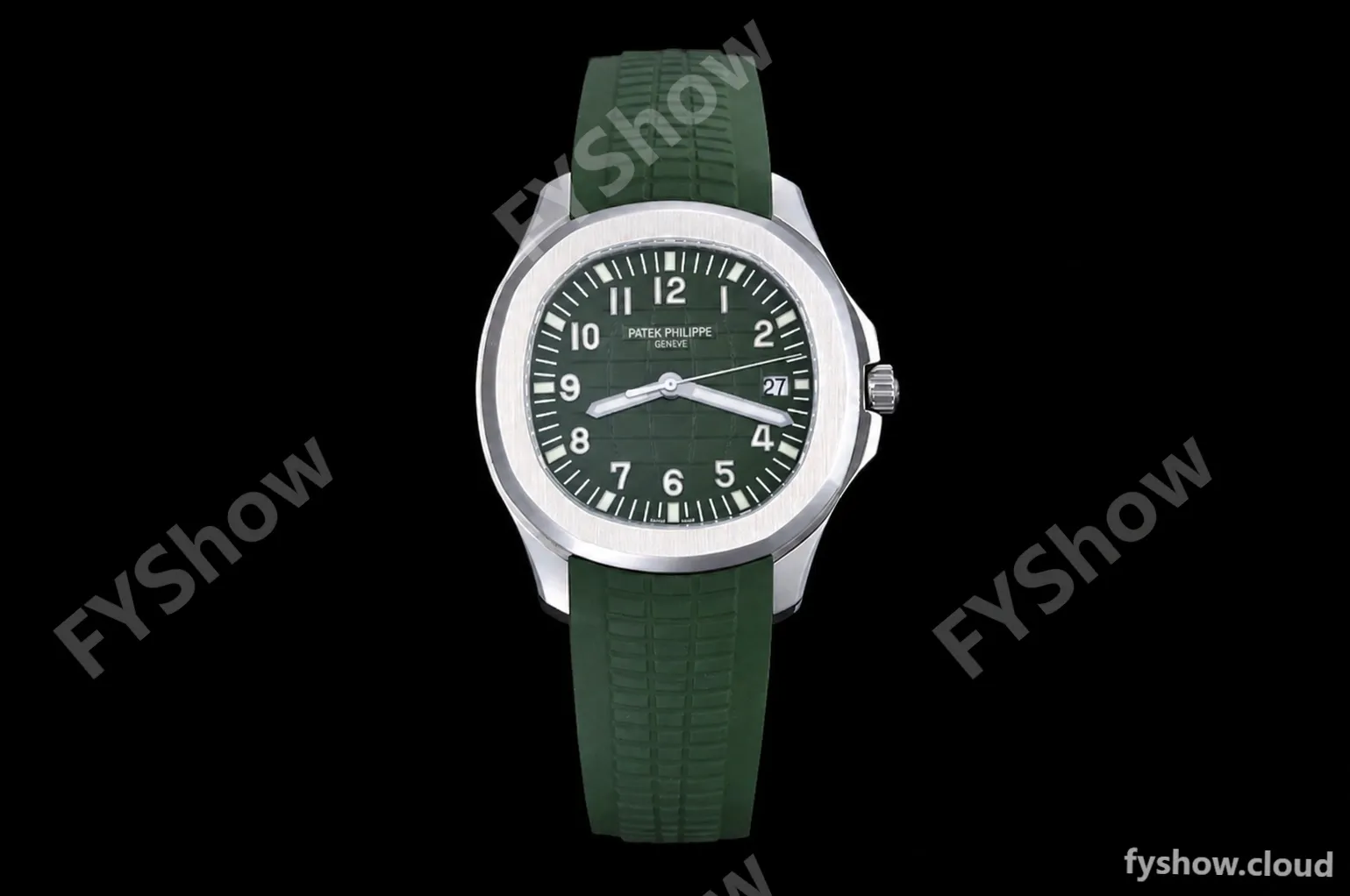 Patek Philippe - Aquanaut 5168G 42mm SS/Green RU Green/Num ZF V3 A324