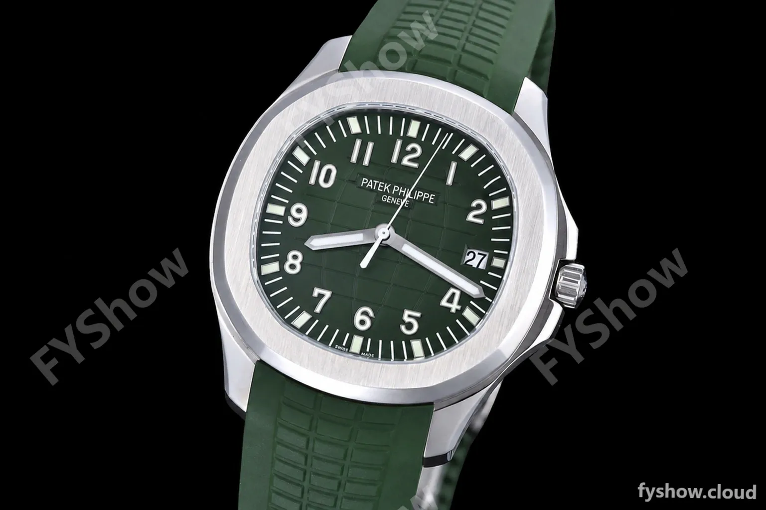 Patek Philippe - Aquanaut 5168G 42mm SS/Green RU Green/Num ZF V3 A324 - Image 3