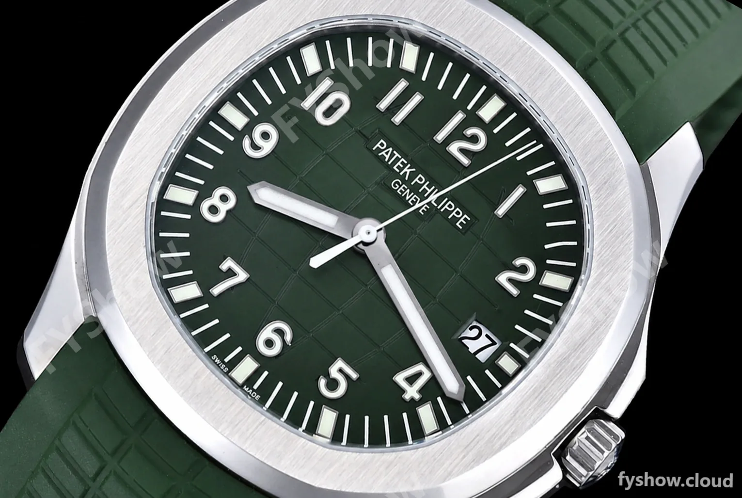 Patek Philippe - Aquanaut 5168G 42mm SS/Green RU Green/Num ZF V3 A324 - Image 5