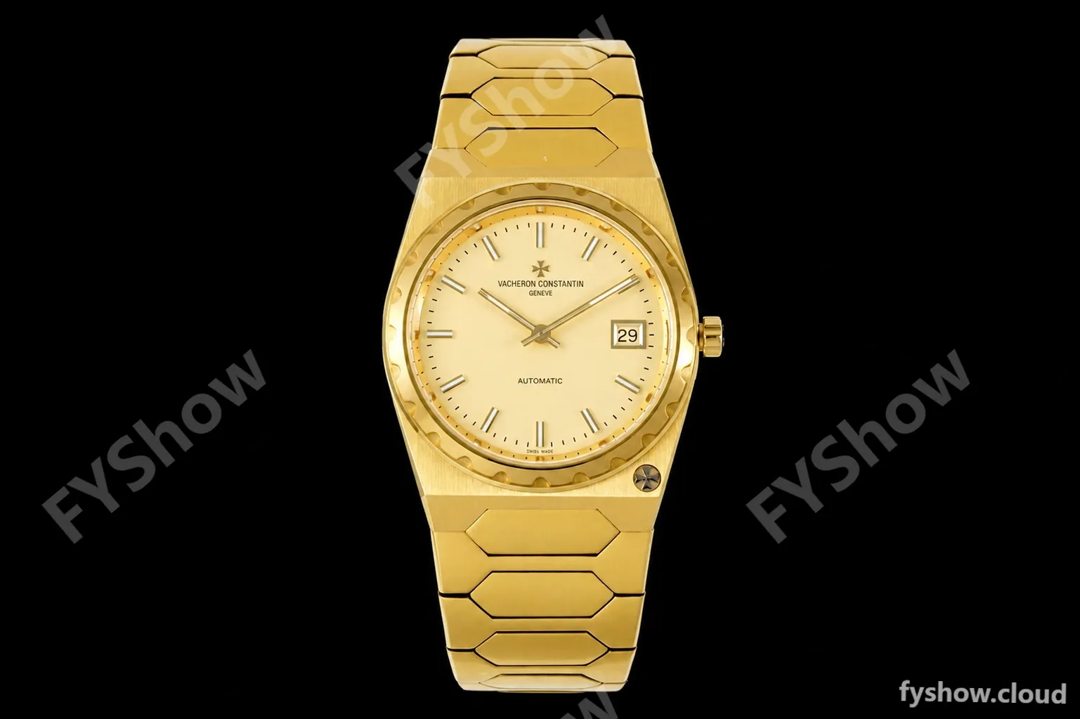 Vacheron Constantin - Historiques 222 37mm 4200H YG/YG Gold Dial MXF MY9015 MOD