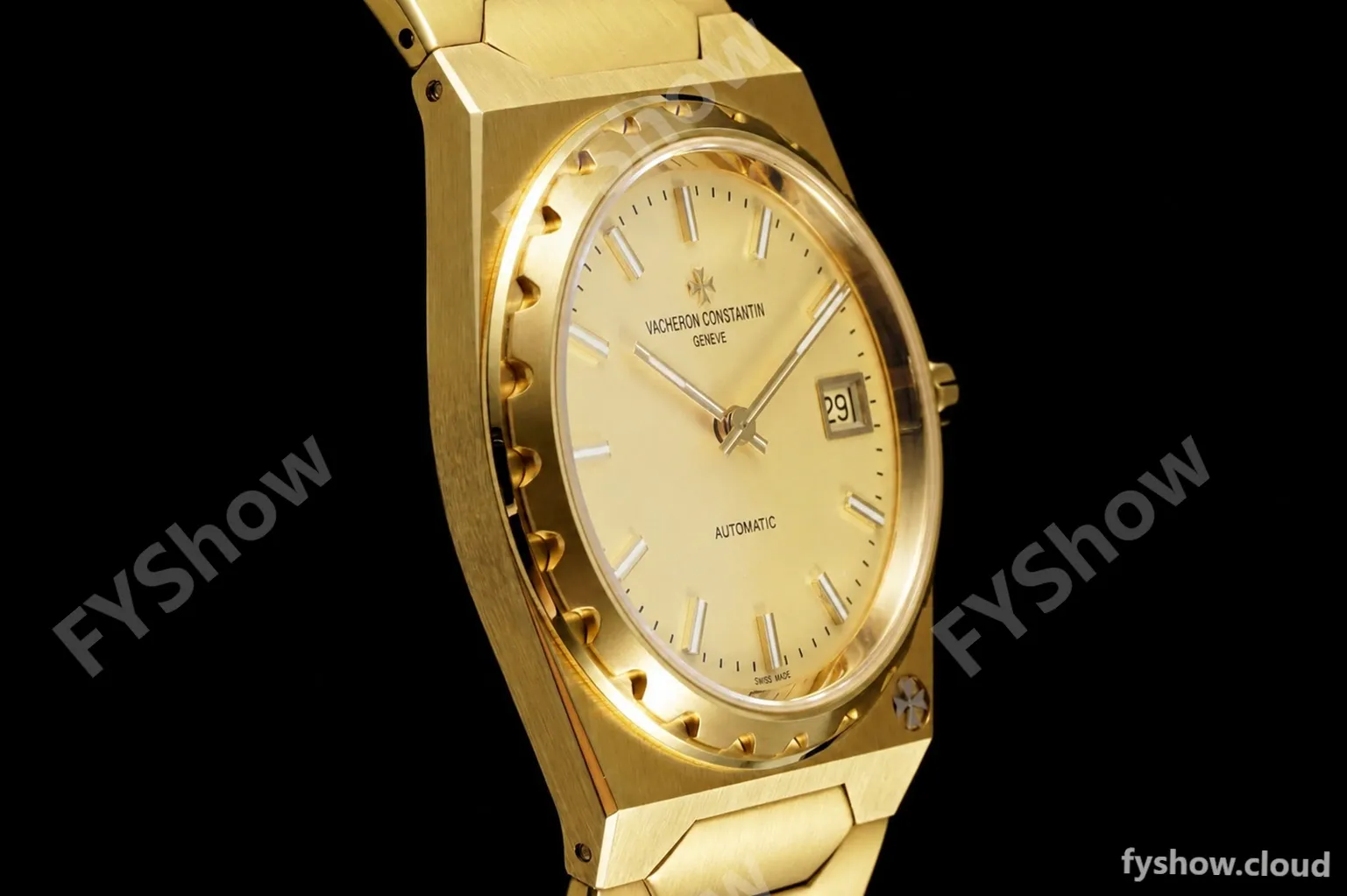 Vacheron Constantin - Historiques 222 37mm 4200H YG/YG Gold Dial MXF MY9015 MOD - Image 2