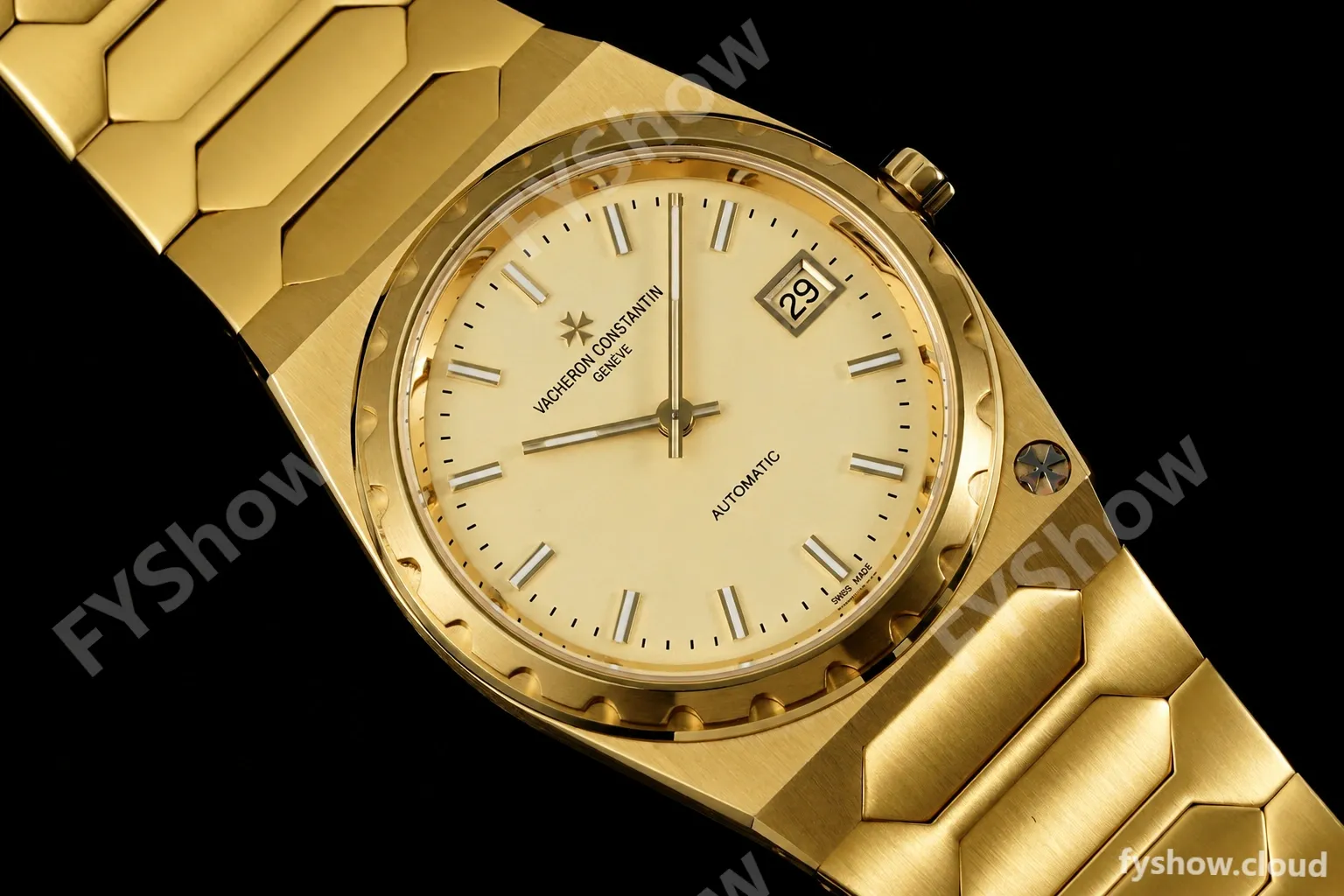 Vacheron Constantin - Historiques 222 37mm 4200H YG/YG Gold Dial MXF MY9015 MOD - Image 21