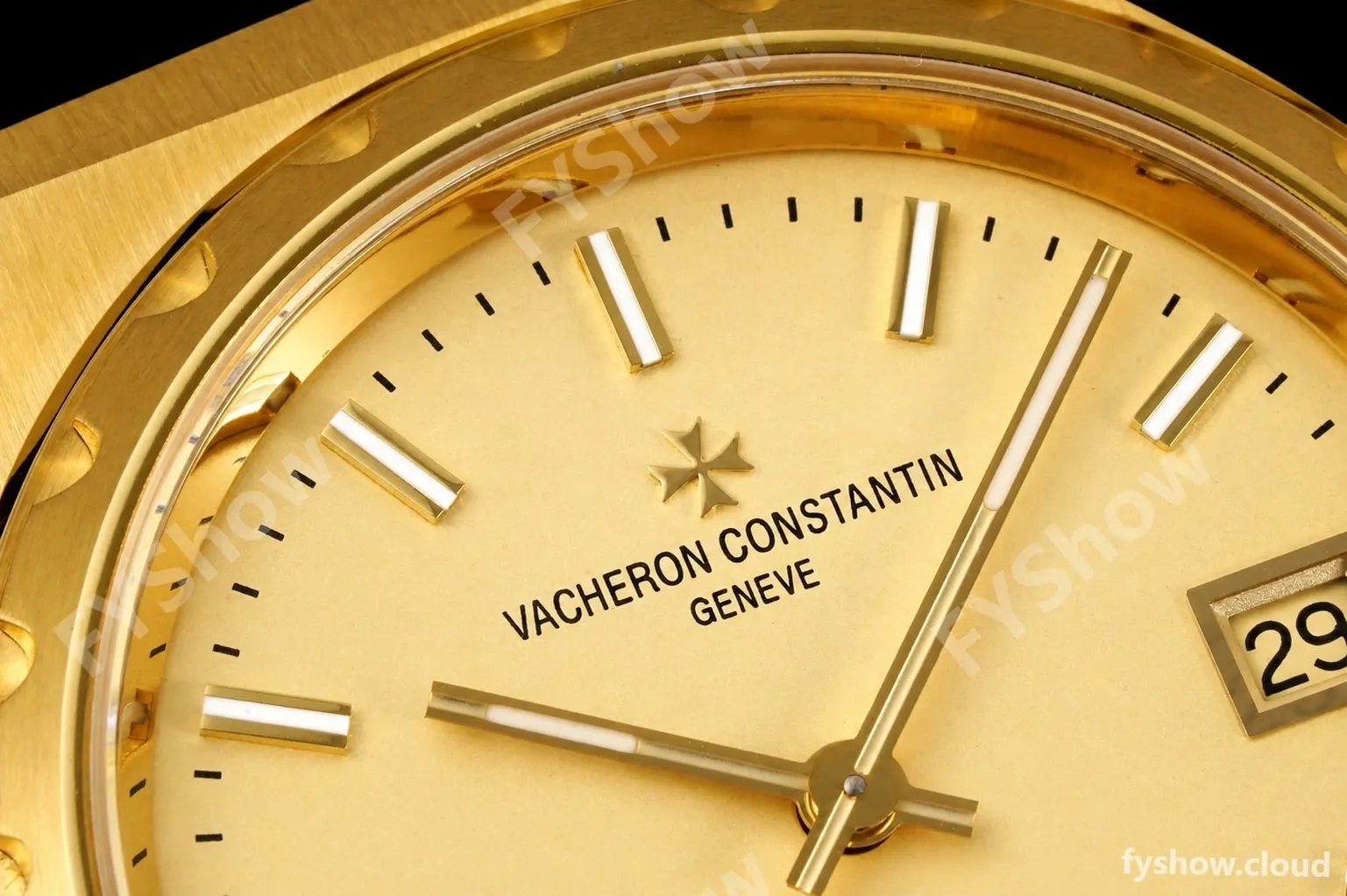 Vacheron Constantin - Historiques 222 37mm 4200H YG/YG Gold Dial MXF MY9015 MOD - Image 22