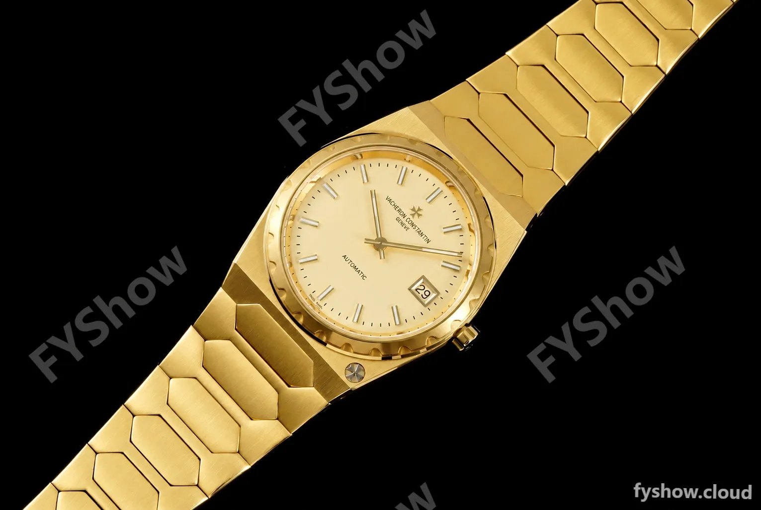 Vacheron Constantin - Historiques 222 37mm 4200H YG/YG Gold Dial MXF MY9015 MOD - Image 25