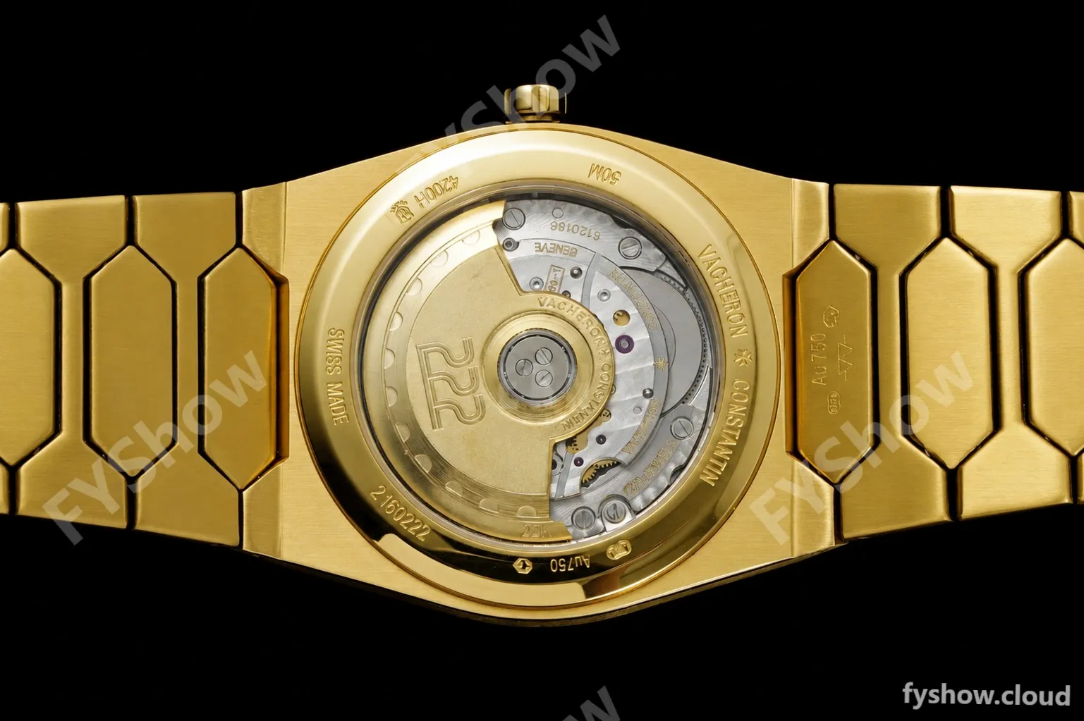 Vacheron Constantin - Historiques 222 37mm 4200H YG/YG Gold Dial MXF MY9015 MOD - Image 5
