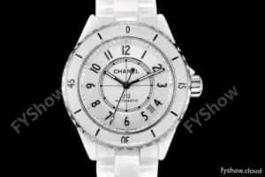 Chanel - J12 38MM Automatic White Cer/Cer BVF Cal 12.1