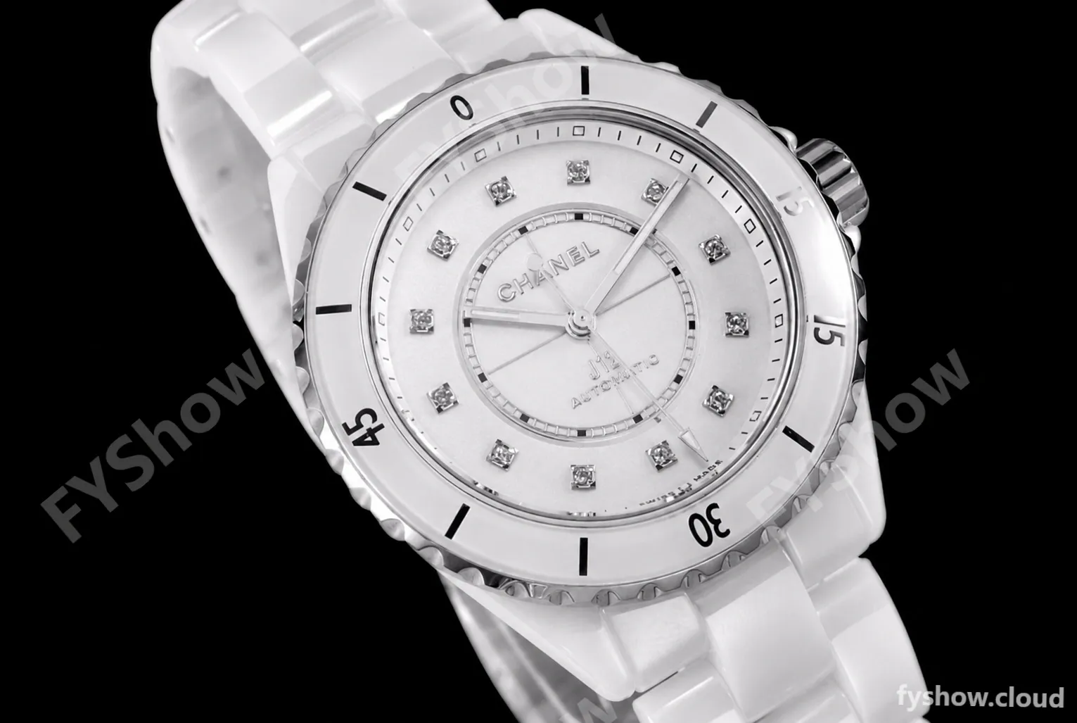 Chanel - J12 38MM Automatic White Cer/Cer Wht/Dia BVF Cal 12.1 - Image 2
