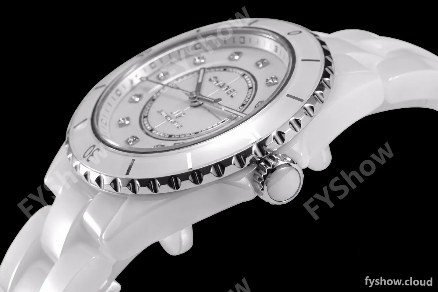 Chanel - J12 38MM Automatic White Cer/Cer Wht/Dia BVF Cal 12.1 - Image 9