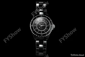Chanel - J12 38MM Automatic Black Cer/Cer Blk/Num BVF Cal 12.1