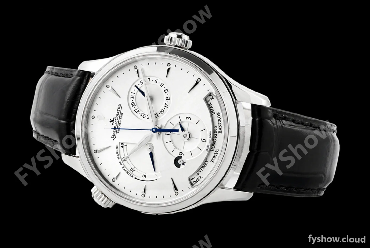 Jaeger LeCoultre - Master Geographic Q1428421 SS/LE White ZF Cal.939A - Image 4