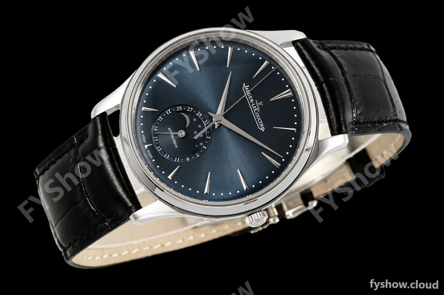 Jaeger LeCoultre - Master Ultra Thin Moonphase 39mm Q1368480 SS/LE Blue ZF V2 MY9015 - Image 5