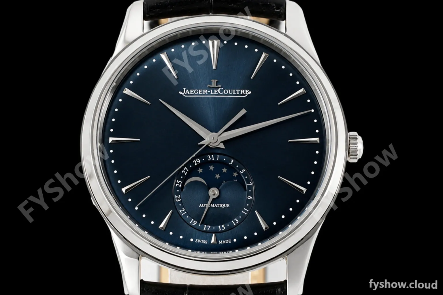 Jaeger LeCoultre - Master Ultra Thin Moonphase 39mm Q1368480 SS/LE Blue ZF V2 MY9015 - Image 6